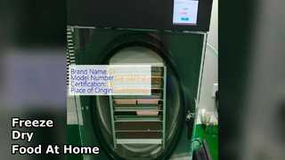 Il liofilizzatore domestico conserva il cibo a lunga durata