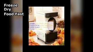 asciugatrice a congelamento domestica per alimenti di emergenza