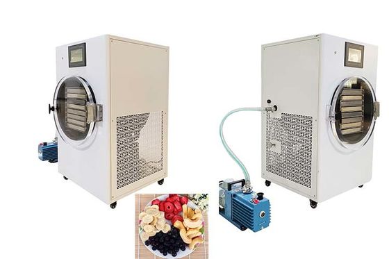 PLC Controllo 6-8Kg Home Food Freeze Dryer 20-24 ore Ciclo di asciugatura