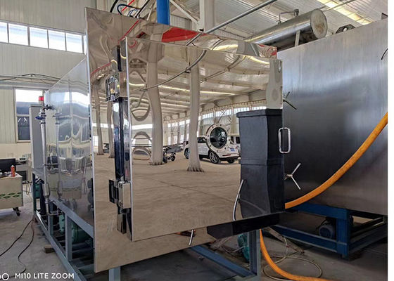 Asciugatrice per congelamento a vuoto alimentare industriale da 100 kg/ lotto con compressore Bitzer