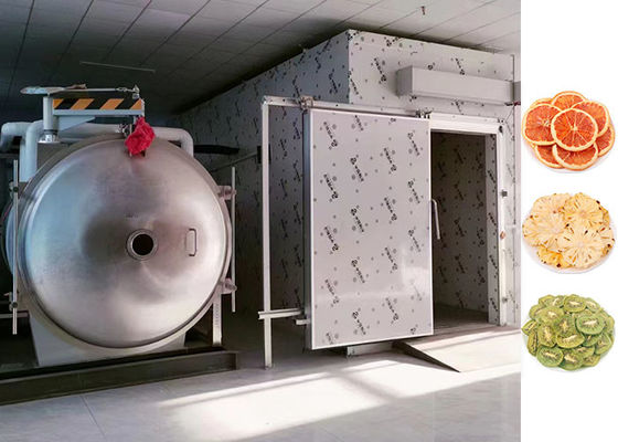 Macchine per l'essiccazione a vuoto con congelamento in acciaio inossidabile 200 kg/ lotto