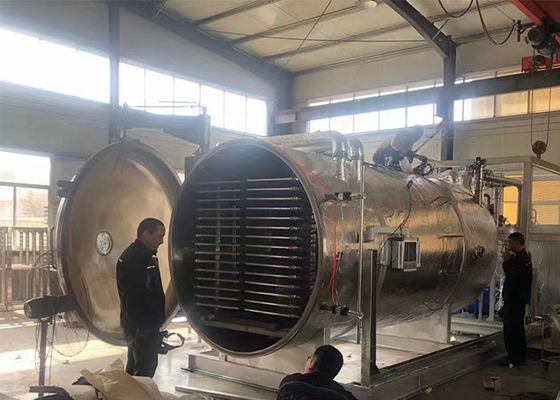 Apparecchiature industriali automatiche per l'essiccazione mediante congelamento 300 kg/ lotto
