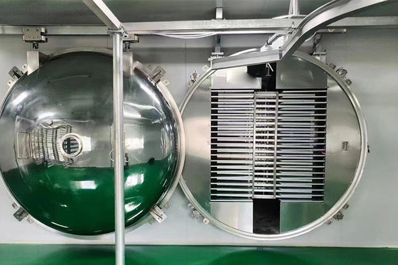 Macchine di deidratazione per congelamento commerciale 100 kg/ lotto raffreddamento ad aria