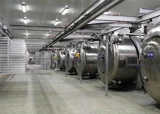 Refcom Liofilizzatore per la refrigerazione Liofilizzatore per la liofilizzazione 100 kg