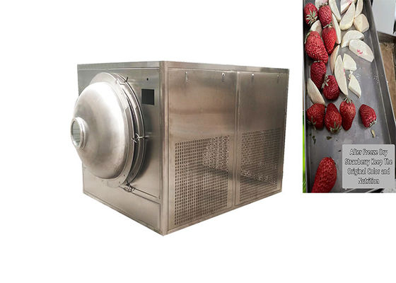 Macchine per asciugare a freddo a vuoto di alimenti vegetali in silicone a riscaldamento elettrico