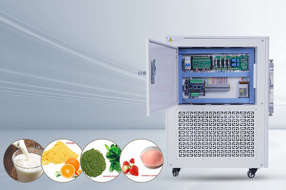 Mini asciugatrice a congelamento casalinga raffreddata ad aria 10 kg/ lotto Riscaldamento elettrico