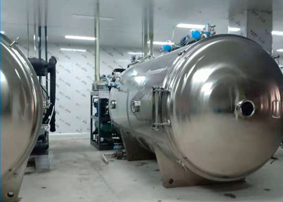 Grandi macchine industriali per la congelazione di ortaggi e frutta secca 300 kg/ lotto