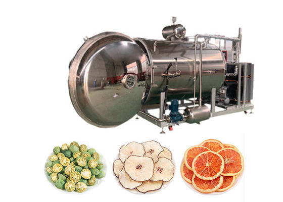 Macchina per l'essiccazione a freddo di frutta secca industriale 200 kg Macchina per l'essiccazione a freddo a vuoto di alimenti