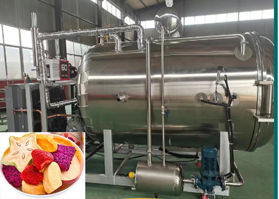Macchine per asciugatrice di frutta e frutta con sistema di refrigerazione Bitzer