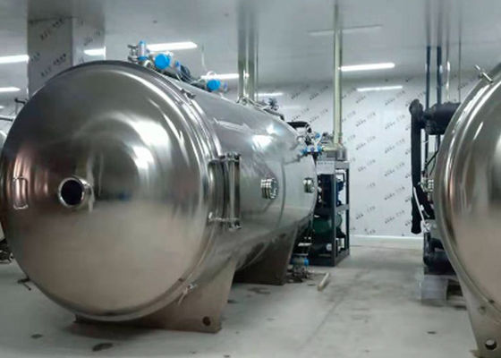 100 kg/ lotto Macchine industriali per l'asciugatura a congelamento alimentare