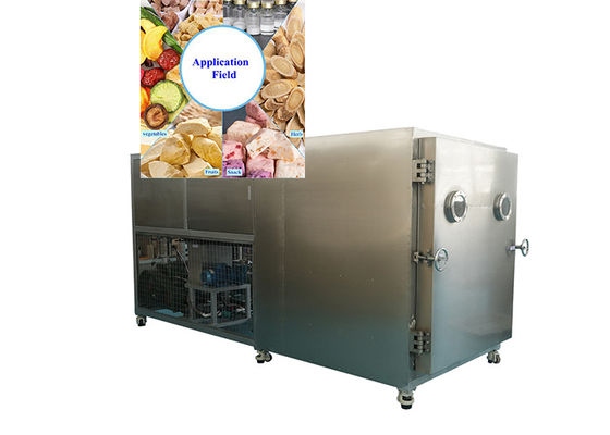 Asciugatrice per congelamento a vuoto alimentare da 500 kg con sistema di refrigerazione Refcom
