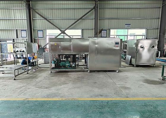 Asciugatrice a vuoto e congelatrice di alimenti industriali per la produzione su larga scala
