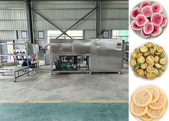 Aria di raffreddamento Liofilizzatore alimentare Lio-asciugatrice con condensatore di vapore a -35~-45°C
