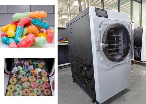 Livello di rumore basso Casa Cibo Freeze Dryer Acciaio inossidabile Disegno leggero