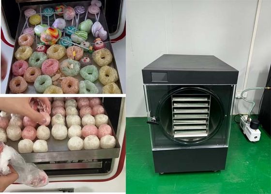 Frigorificatore di caramelle secche Sistema di raffreddamento doppio 110V / 220V Voltaggio