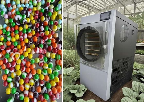 Macchine liofilizzatrici professionali commerciali per l'essiccazione a congelamento di ortaggi e frutta
