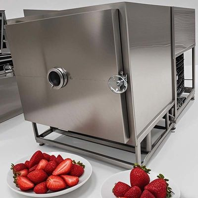Liofilizzatore industriale per diversi alimenti
