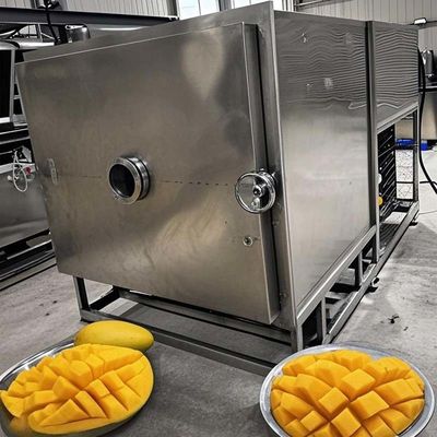 Macchine per l'essiccazione a congelamento di ortaggi e frutta Liofilizzatore commerciale Capacità 100 kg