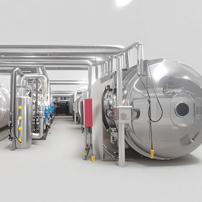 500 kg macchine industriali per la liofilizzazione e l'asciugatura Liofilizzatore commerciale per alimenti / farmaci