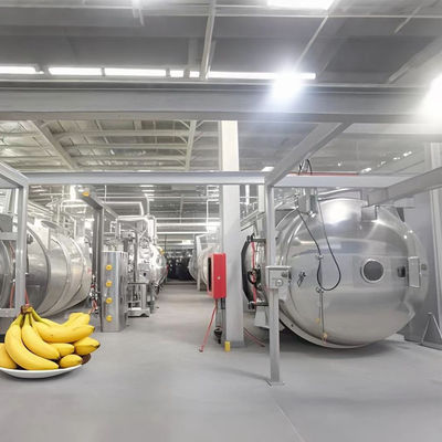 500 kg di acciaio inossidabile Liofilizzatore industriale certificato CE