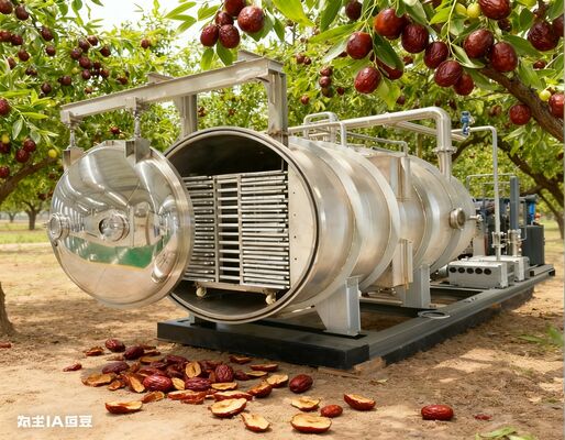 Asciugatura di precisione con liofilizzatori industriali per ingredienti di alto valore