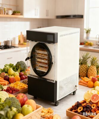 Congelatore domestico di prima qualità, camera in acciaio inossidabile, pompa senza olio, efficiente, silenzioso e costruito per durare.