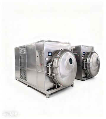 Assorbitore di congelazione per prodotti pesanti Harvest Right. Capacità senza pari di 200 kg. Per produttori seri e sicurezza alimentare. Affidabilità di livello aziendale.