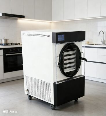 Liofilizzatore Compatto: Crea Cibo Sano di Emergenza, Pasti per il Campeggio e Snack per Animali Domestici. Installazione Rapida