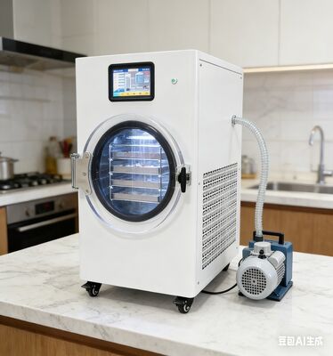 La cucina intelligente è essenziale! L'asciugatrice a congelamento a tavola crea cibo da campeggio e snack croccanti di lunga durata