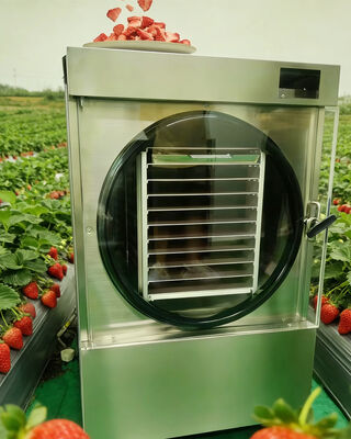 Controllo PLC 10 kg asciugatrice a casa a congelamento -50°C a 50°C Temperatura