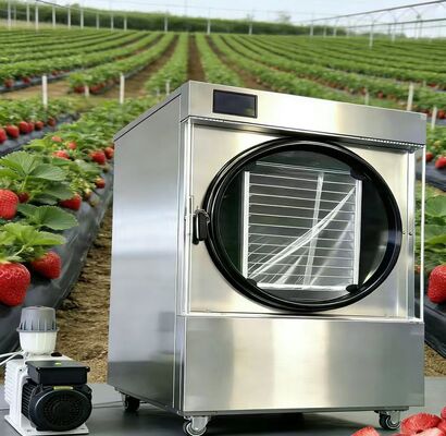 Asciugatrice di congelamento a dimensioni familiari 4 vassoi, conserva i nutrienti e crea un deposito di cibo a lungo termine