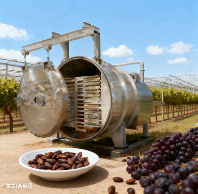 Riduci i Costi di Manodopera, Aumenta la Produzione! | Macchina Liofilizzatrice Alimentare su Larga Scala Caratteristiche Cicli Automatizzati, Tempi di Essiccazione Rapidi, Bassa Manutenzione e Robusto Design Industriale