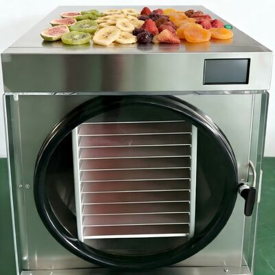 Ciclo secco di congelamento da 24 a 30 ore Asciugatrice di congelamento a domicilio con temperatura da meno 50 a più 90 gradi Celsius e livello di rumore inferiore a 50 decibel