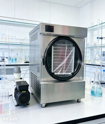 Prendi il controllo della fornitura di cibo della tua famiglia. Questo essiccatore a congelamento compatto conserva frutta, pasti e cibo per animali domestici con zero conservanti