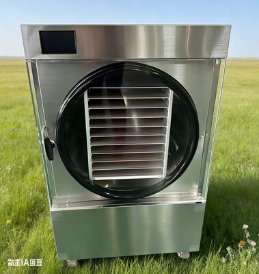 Dal nostro giardino alla nostra dispensa in poche ore, un piccolo freezer asciuga il 97% dei nutrienti, risparmia sui generi alimentari e crea una riserva di cibo di emergenza di 25 anni.