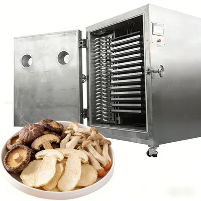 Liofilizzatore Industriale con Livello di Vuoto Inferiore a 13Pa, Sistema di Controllo PLC e Acciaio Inossidabile 304 per Prestazioni