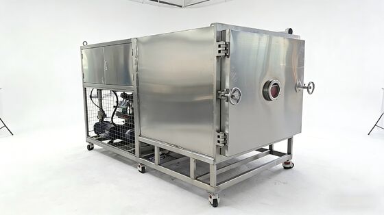 o Leybold unità di refrigerazione asciugatrice a congelamento macchina che fornisce un livello di vuoto inferiore a 13 Pa per le operazioni di asciugatura a congelamento