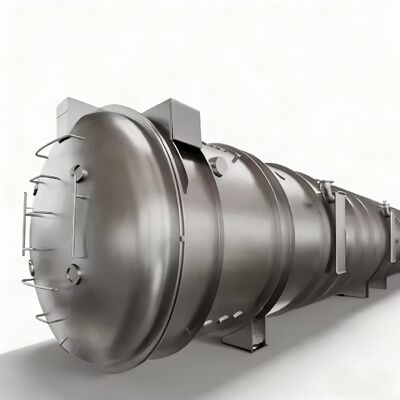 Dimensioni della camera 12700 x 2600 x 3300 millimetri Secatore industriale a congelamento con tempo di asciugatura da 20 a 24 ore e costruzione in acciaio inossidabile 304