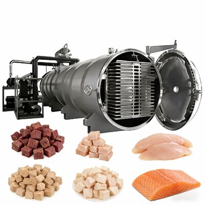 Macchina liofilizzatrice sottovuoto da 200KW con tecnologia avanzata del vuoto che garantisce prodotti liofilizzati ogni lotto