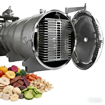 Fornitura di energia 220V380V3PH Secchiatrice industriale a congelamento con unità di refrigerazione  o Leybold e sistema di riscaldamento elettrico che assicura l'essiccazione