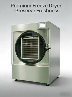 Temperatura da meno 50 a più 90 Asciugatrice per congelamento a domicilio dotata di pompa a vuoto Baosi a due fasi Dimensioni 1100 1000 1180 mm