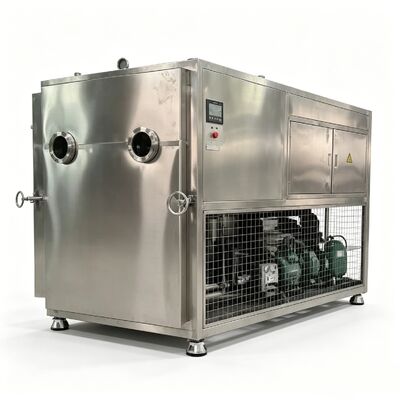 Grado di vuoto ≤10Pa Liofilizzatore per alimenti con pompa a palette rotante a due stadi Sistema di refrigerazione Ideale per la conservazione e l'essiccazione degli alimenti