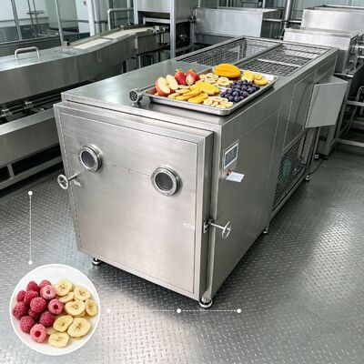 Macchine per asciugatura a vuoto automatiche con livello di rumore di 70 dB progettate per l'asciugatura alimentare e chimica