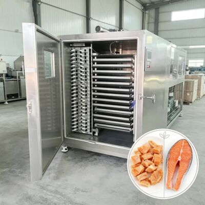 304 Stainless Steel Vacuum Freeze Dryer Machine Chamber Size 12700 2600 3300mm Optimized for Freeze Drying of Heat Sensitive Materials