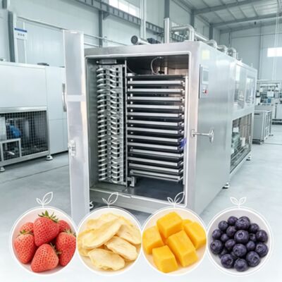 Sistema di sicurezza multipla Freeze Dryer industriale con modalità di funzionamento automatico e livello di vuoto inferiore a 13 Pa
