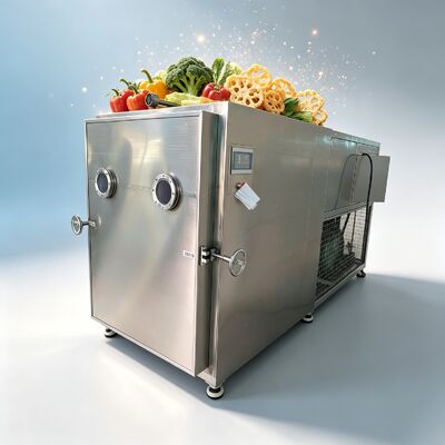Liofilizzatore combinato 220V 380V 3PH con unità di refrigerazione Leybold che garantisce prestazioni e durata