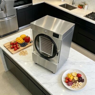 Asciugatrice a congelamento domestica media dotata di Danfoss Compressor Refrigeration System Voltage 220V1PH5060HZ Adatta per applicazioni di asciugatura a congelamento