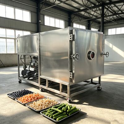 EXW funzionamento automatico Liceo-asciugatrice per ortaggi ideale per mantenere la freschezza delle verdure e durante il processo di liofilizzazione