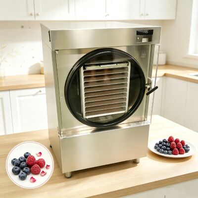 Liofilizzatore Danfoss Compressor Home 220V 1PH 50 60HZ Capacità 20-25kg Adatto per frutta, verdura e prodotti a base di carne