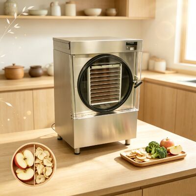 Macchina per liofilizzazione domestica con riscaldamento elettrico Apparecchio di medio volume adatto per conservare frutta, verdura e carne
